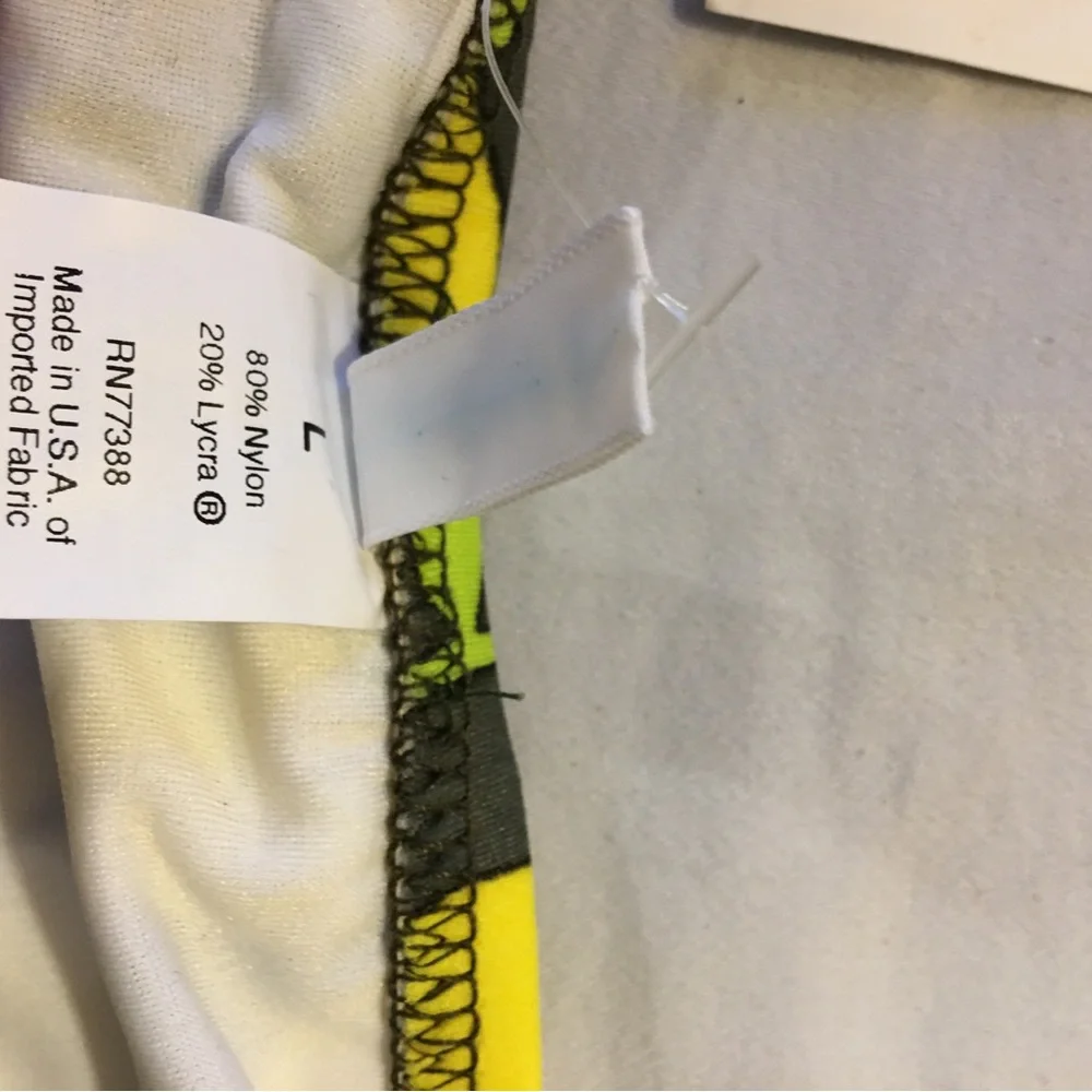 NWT yellow apple J Crew bikini bottoms szL - Picture 3 of 8